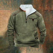 GMWM Shirts for Men Big Tall Long Sleeve Printed Pullover Cozy Round Neck Tshirts Size S-5XL GM213