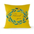 thumbnail image 1 of GMYLE Indoor/Outdoor Printed Cotton/Linen Modern Square Throw Pillow, 20" x 20", 1 of 3