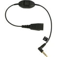 thumbnail image 1 of GN Audio Cable Adapter - Quick Disconnect Audio - Mini-phone Audio, 1 of 6