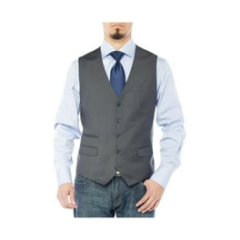 Navy blue waistcoat with jeans 2025