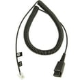 thumbnail image 1 of Jabra Quick Disconnect (QD) to Modular (RJ) Coiled Bottom Cord, 2 Meter 8800-01-01, 1 of 2