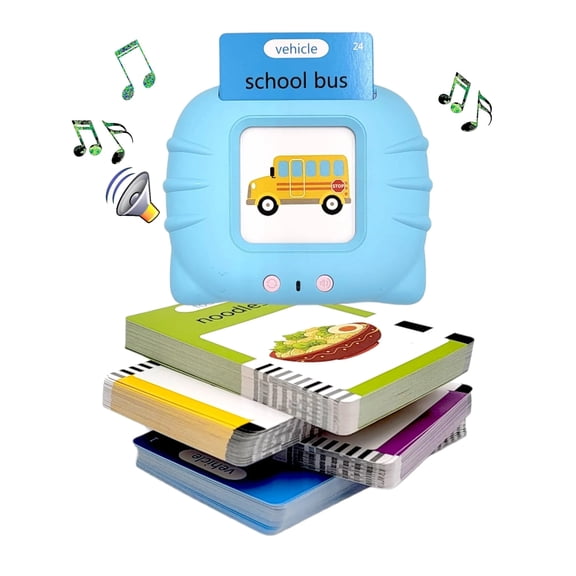 GN Universe Flash Cards for Toddlers with 242 pcs Word Cards Educational Words Learning Machine