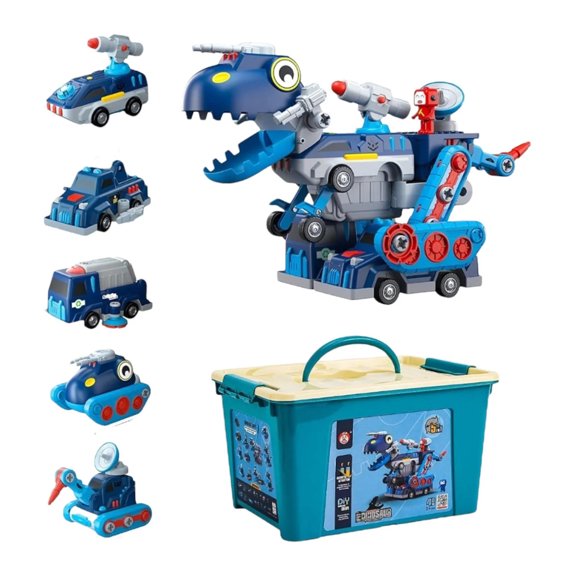 GN Universe Magnetic DIY Dinosaur 5 Fit in 1Magnetic Attraction 40 PCS Set Ages 3+