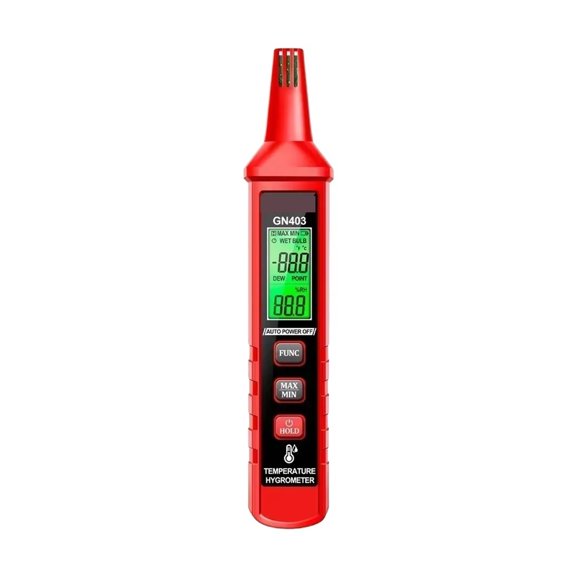 GN403 Smart Thermometer Humidity Meter, Temperature Hygrometer Measurement Accurate With Ambient Dew Point Humidity Meter