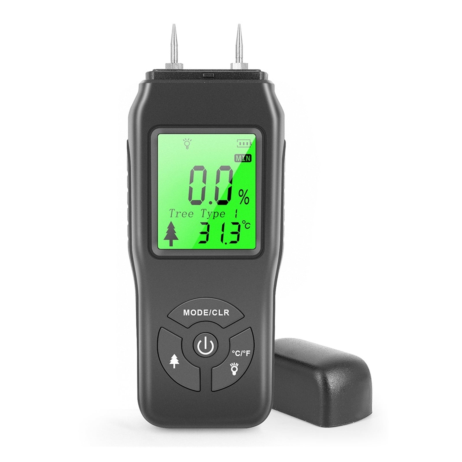 GN601 Wood Moisture Meter 0-99.9% Digital Dampness Sensor Detector Multiscene Measure Pin-Type For Wood/Building Materials ,Wide Applications