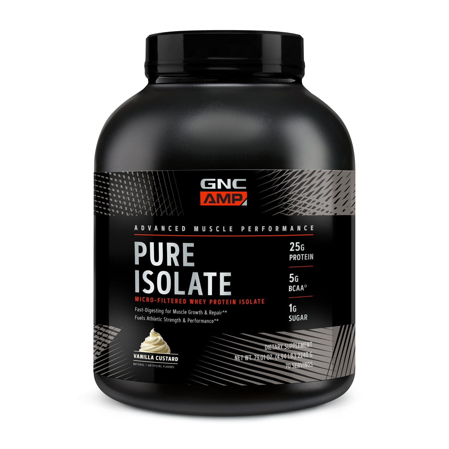 GNC AMP Pure Isolate Fuels Athletic Strength, Performance and Muscle