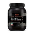 thumbnail image 1 of GNC AMP Sustained Protein Blend, Targeted Muscle Building and Exercise Formula, 4 Protein Sources with Rapid & Sustained Release, Gluten Free, Fruity Crisps, 28 Servings, 1 of 3