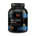 thumbnail image 1 of GNC AMP Wheybolic Alpha Clinically Proven Protein Powder, Chocolate Fudge, Increases Muscle Strength, Size & Power, 40g Protein, 6.2g Leucine, 15g EAAs, Creatine, 3rd Party Tested, 22 Servings, 1 of 6