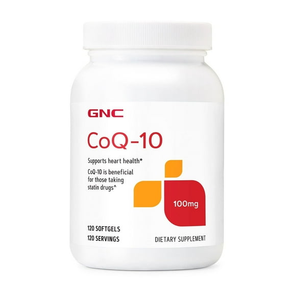 GNC CoQ-10 100mg | Supports Heart Health | 120 Count
