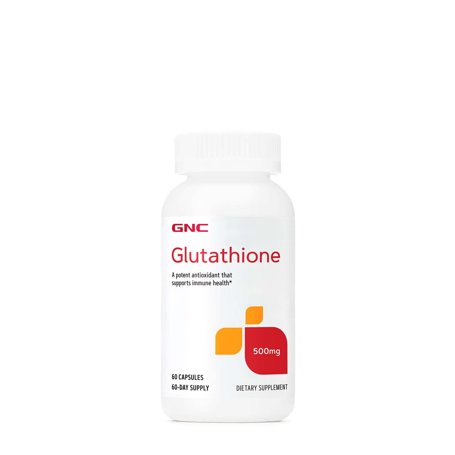 gnc l glutathione 50mg GNC Glutathione 500mg, 60 Capsules, Supports Immune Health