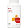 GNC MSM 1000 mg Supports Joint Cartilage 180 Capsules