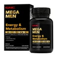 thumbnail image 1 of GNC Mega Men Multivitamin Caplets, Clinically Proven to Feel Better, For Immune Support, Energy Support, With Antioxidants, B Vitamins, Vitamin D-3, 90 Count, 1 of 8