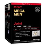 GNC Mega Men Joint Vitapak Program, 30 Count, 30 Servings