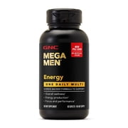 GNC Mega Men One Daily Energy & Metabolism, 60 Caplets Pack of 1
