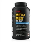 GNC Mega Men Essentials One Daily Multivitamin | Supports Overall Health and Muscle Performance | 60 Count