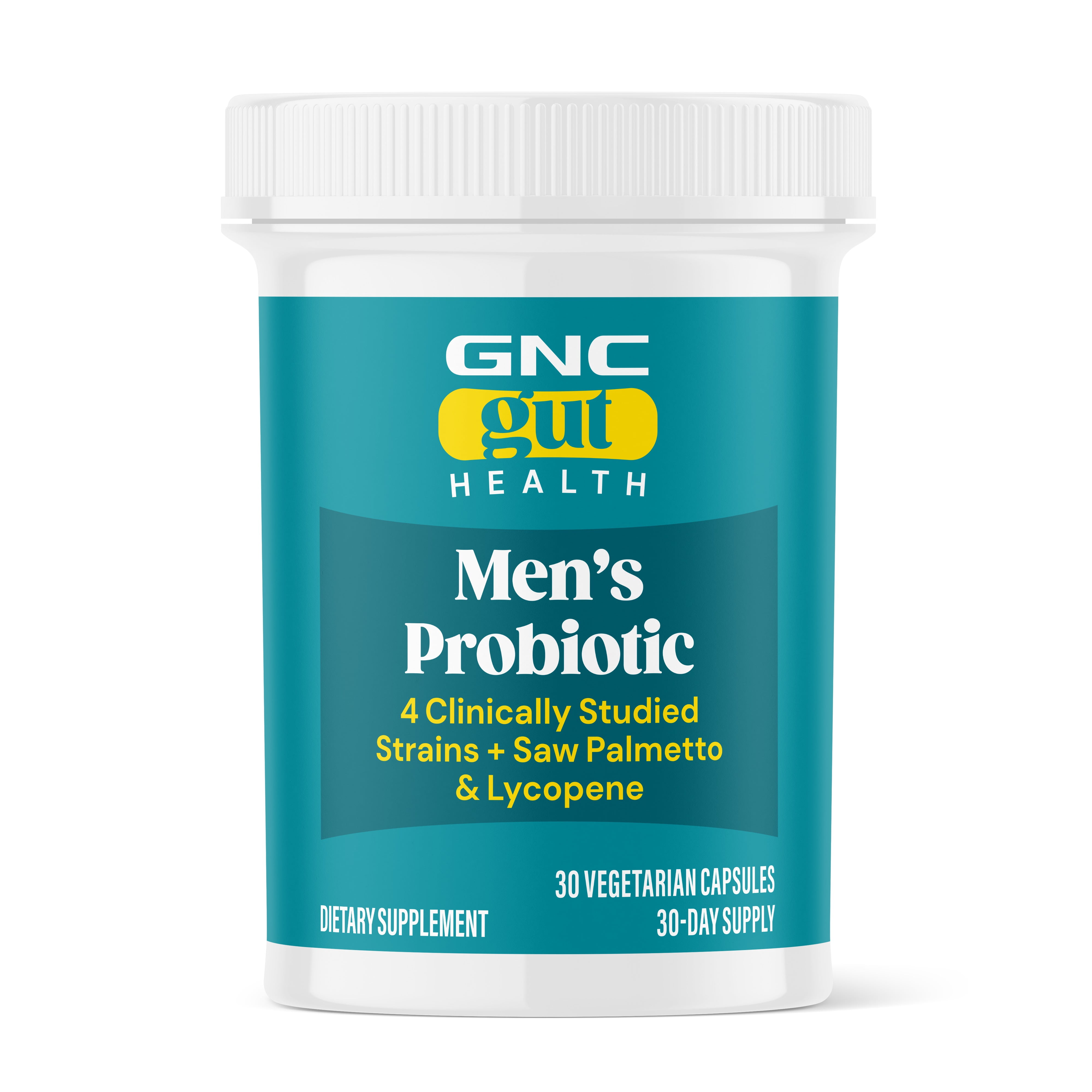 GNC Men's Probiotic Dietary Supplement - 30 Billon CFUs - 30 Capsules