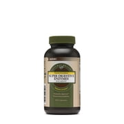 GNC Natural Brand Super Digestive Enzymes | Promotes Protein, Carbohydrate And Fat Digestion | 100 Capsules