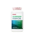 GNC Omega3 Fish Oil Extra Strength, 120 Softgel Capsules, Burp Free