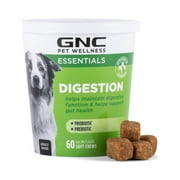 GNC Pets Essentials Digestion Soft Chews, All Dog, 60 Ct