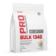 thumbnail image 1 of GNC Pro Performance Bulk 1340 Mass Gainer Protein Powder, Muscle Recovery & Growth, 50g, 1340 Calories, Gluten Free, Whey, Creatine, BCAA, Micronutrients, Vanilla Ice Cream, 9 Servings, 1 of 8