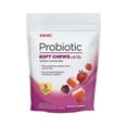 thumbnail image 1 of GNC Probiotic Soft Chews with Fiber - Mixed Berry, 30 Chews, Supports Digestive, 1 of 2