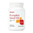 thumbnail image 1 of GNC Pumpkin Seed Oil 1000mg | 100 Softgels, 1 of 3