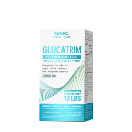 GNC Total Lean GlucaTrim - 120 Capsules | 60 Servings