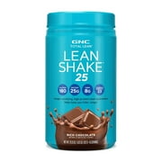 GNC Lean Shake 25 Meal Replacement Powder, Rich Chocolate, 25g Protein, High Fiber, Keto Friendly, Weight Management, 16 Servings