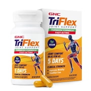 GNC TriFlex Turmeric Formula, Improves Joint Comfort and Stiffness, Promotes Mobility and Flexibility, 60 Capsules