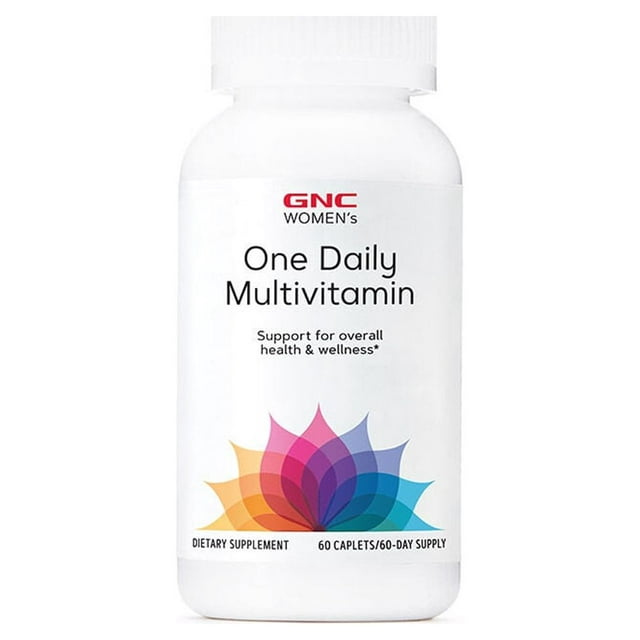 GNC Women's Daily Multivitamin Supports Immune, Brain Function, Hair