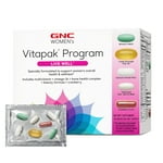 GNC Women's Live Well Vitapak Program, Convenient Complete Nutrition, 5 Products in 1 Pack, Cranberry, Collagen, Clinically Proven Ingredients, Biotin, Beauty, Immune, Metabolism, Fish Oil, 30 svgs