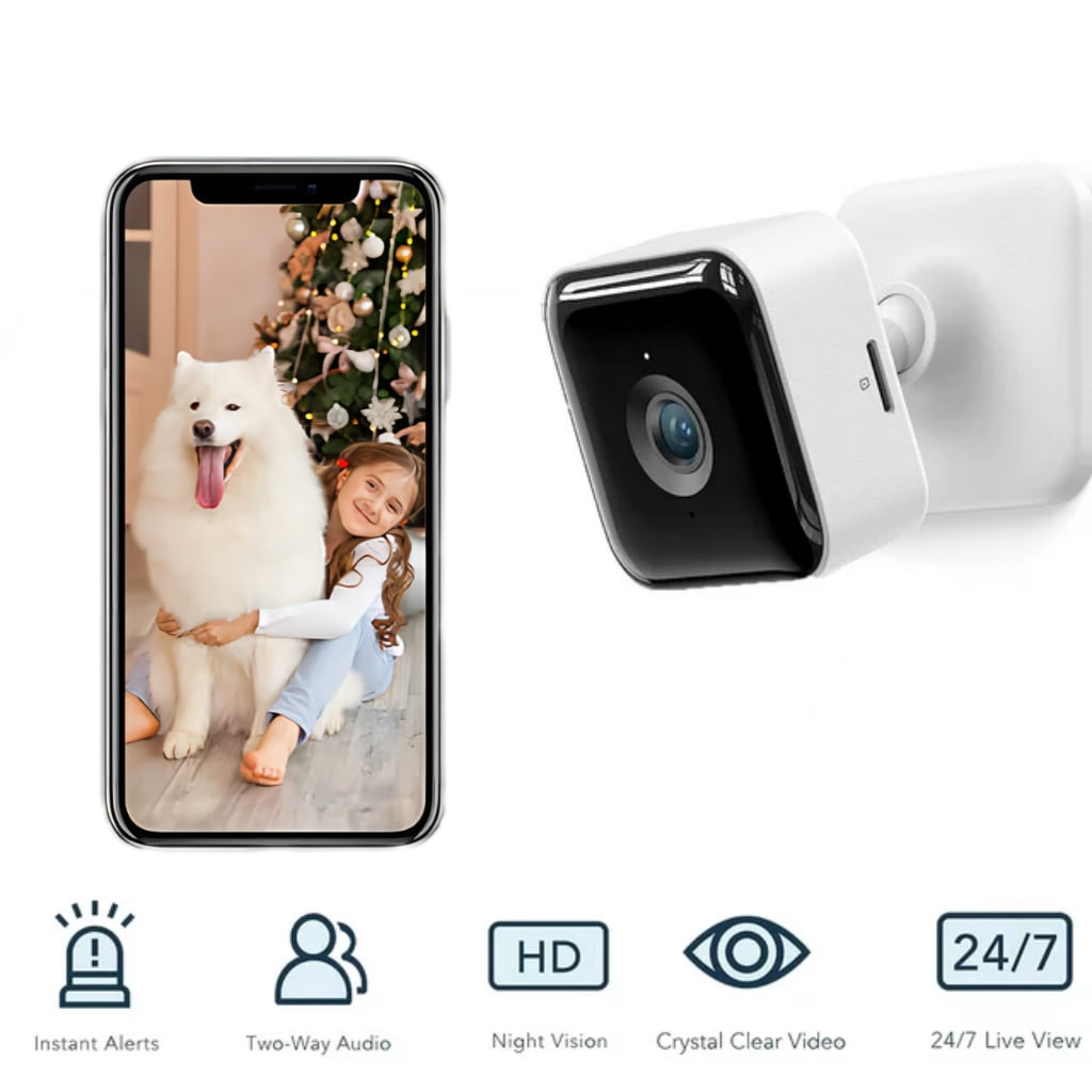 GNCC C2 WiFi Security Camera, 1080P FHD Indoor Smart Surveillance