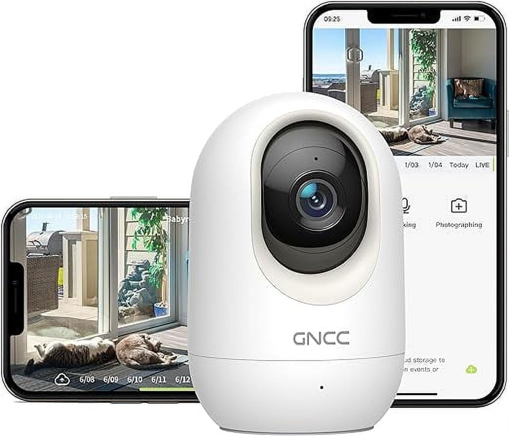 GNCC Indoor Security Camera 1080P, WIFI Baby Monitor Egypt
