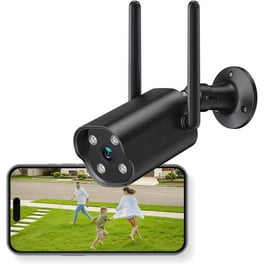 DEKCO 2K WiFi Security Camera, Outdoor Home System with Spotlight