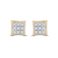 thumbnail image 1 of GND 118873 0.05 CTW Diamond P3 Micro-pave Square Earring, 1 of 1