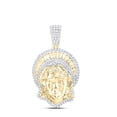 thumbnail image 1 of GND 179876 1 CTW Diamond NK Mother Mary Mens Charm, 1 of 1