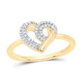 thumbnail image 1 of GND 186158 10K 0.16 CTW Diamond P1 Gift Heart Ring, 1 of 1