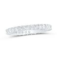 thumbnail image 1 of GND 40801 14kt 1.00 Cttw Gold Womens Round Pave-Set Diamond Eternity Wedding Anniversary Band, White, 1 of 1