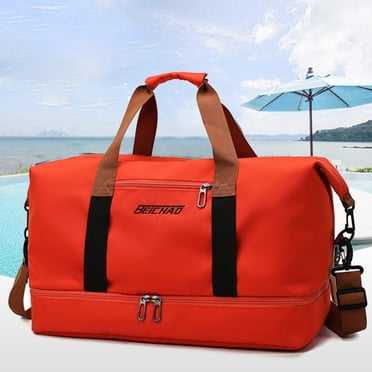 Gym Bag For Women With Shoe & Wet Compartment – Duffle Bag For Travel, Sports, Yoga & Work