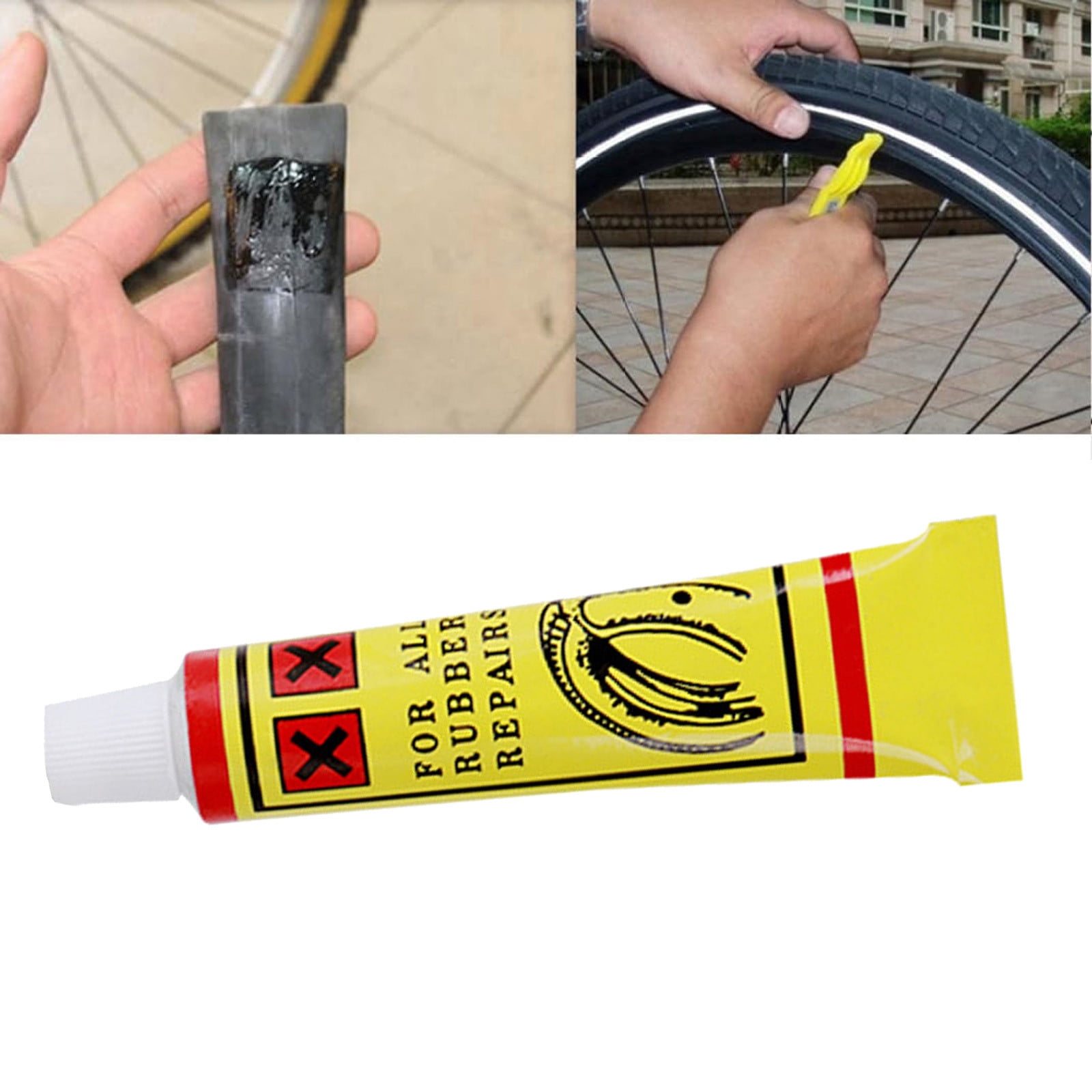 GNFQXSS Tire Plug Glue Rubber Cement Tire Repair Bicycle Tire Repair