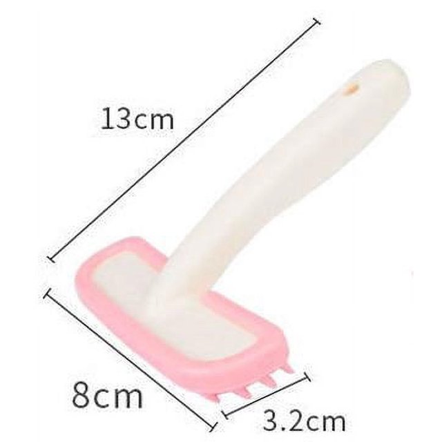 GNGXNWH Gentle and Essential Silicone Grooming Brush for Pet Rabbit