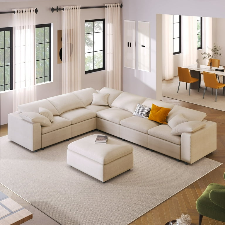 ゆゆ GNIXUU Modular Sectional Sofa Set for Living Room,Oversized