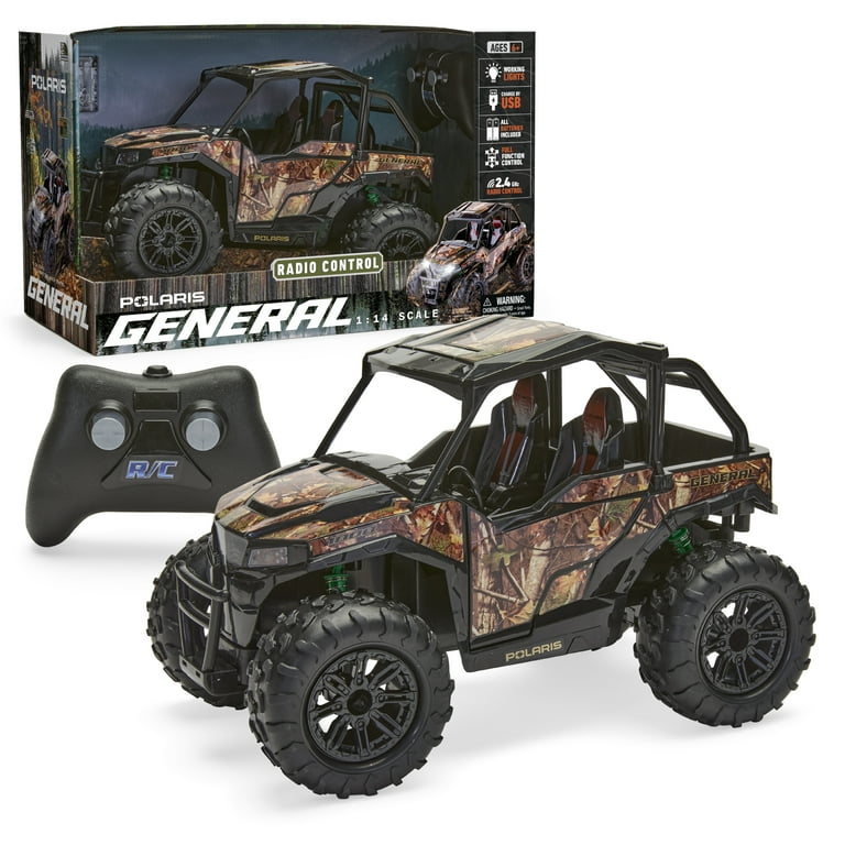 Polaris® RZR 1:14 Scale RC Off-Road Vehicle, Camo, Rechargeable