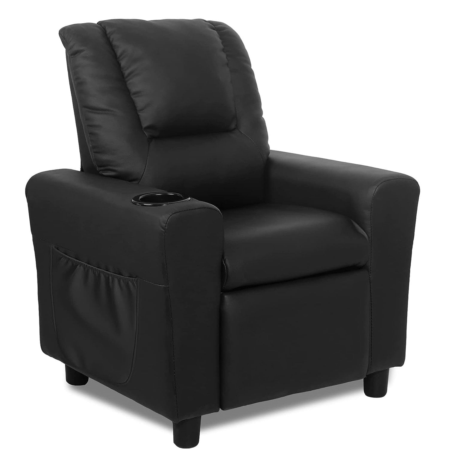 GNMLP Kids Recliner Chair with Cup Holder＆Side Pocket,Toddler Recliner