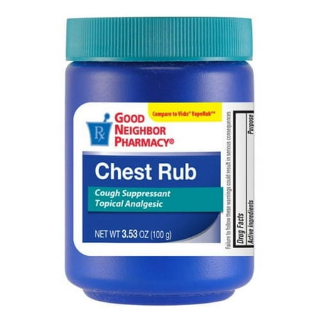 GNP Chest Rub and Cough Suppressant Eucalyptus 3.53 oz