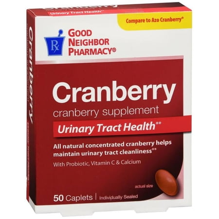 GNP Cranberry, Urinary Tract Health - 50 caplets