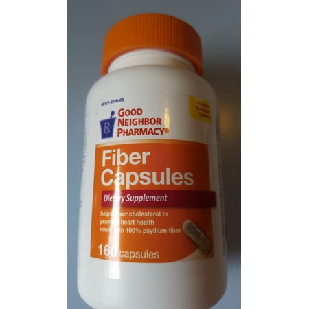 GNP Fiber Laxative 160 Capsules