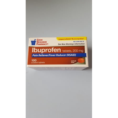 GNP Ibuprofen 200 Mg Tablets 100