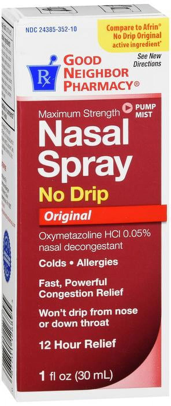 GNP No Drip Nasal Spray, 1 Fl Oz