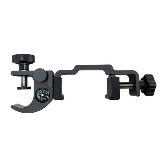 GNSS GPS Pole Clamp with Compass and Open Data Collector Cradle Pole Holder Mount